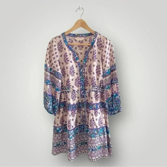 Rebecca Taylor Dresses & Skirts - Rebecca Taylor Dress Sz 10 Silk Mini Bohemian Rave Mini Runway